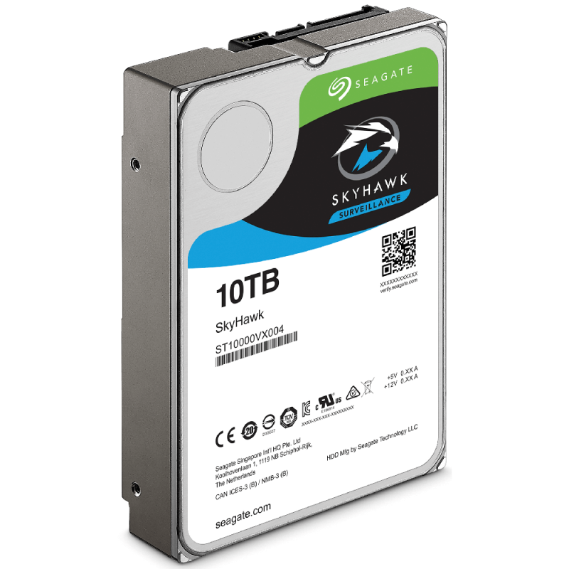 Image d'un disque dur SATA 10To